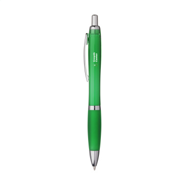 Logotrade corporate gift picture of: Athos Solid GRS Recycled ABS pen