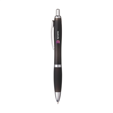 Logo trade corporate gift photo of: Athos Solid GRS Recycled ABS pen
