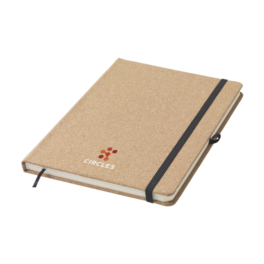 Logo trade promotional merchandise image of: CorkNote A5 Paper notebook