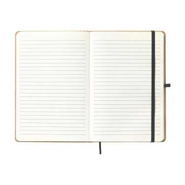 Logo trade promotional merchandise photo of: CorkNote A5 Paper notebook