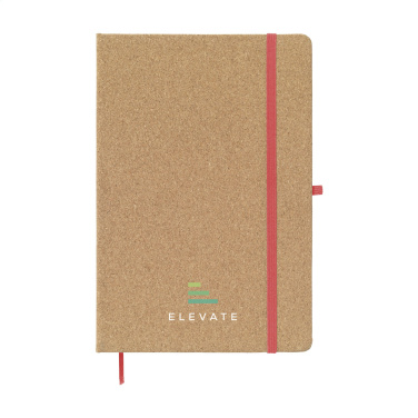 Logotrade business gifts photo of: CorkNote A5 Paper notebook