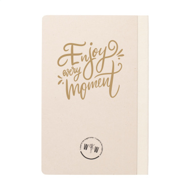 Logo trade business gift photo of: Sugarcane Paper Notebook A5