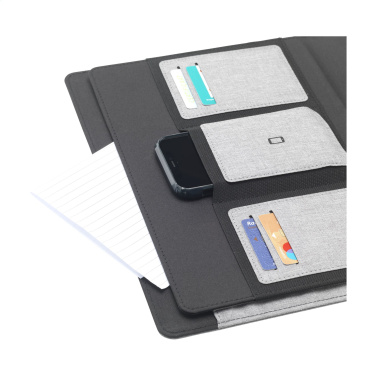 Logo trade promotional product photo of: Quest Portfolio RCS RPET A4  document folder