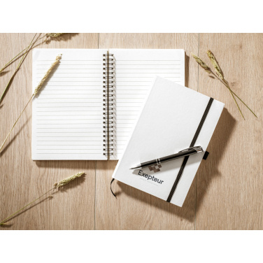 Logotrade promotional item image of: Milk-Carton Wire-O Paper Notebook A5