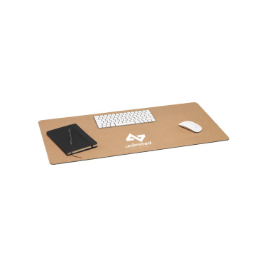 Logo trade promotional giveaways picture of: Faro Cork Deskpad