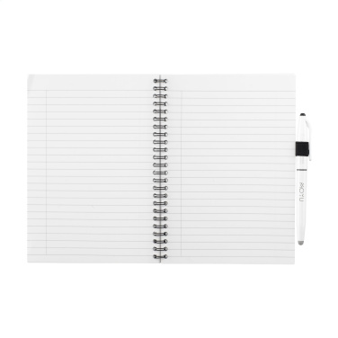Logo trade promotional merchandise picture of: MOYU Erasable Stone Paper Notebook Custom SoftCover