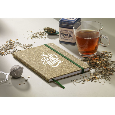 Logo trade corporate gift photo of: TeaGround Cork Paper Notebook A5