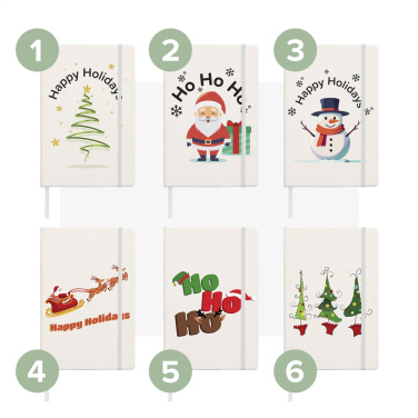 Logotrade corporate gift image of: Pocket Notebook A5 X-Mas