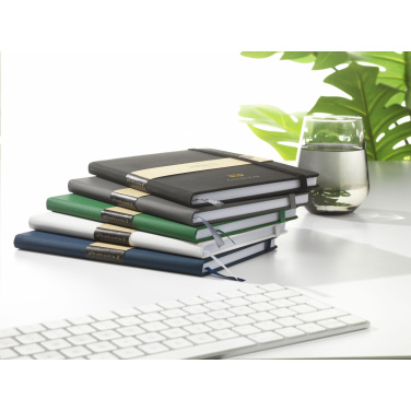 Logotrade promotional merchandise photo of: Recycled GRS PU Paper Notebook A5