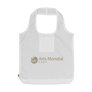 Logo trade promotional gift photo of: GRS RPET Shopper foldable shopping bag