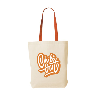 Logo trade advertising products picture of: Canvas Shoppy Colour (220 g/m²) bag