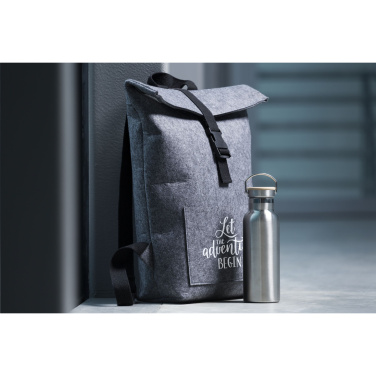 Logo trade promotional item photo of: Nolan GRS RPET Felt backpack