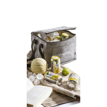 Logotrade promotional gift image of: Keep-it-Cool GRS Felt RPETcooling bag