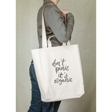 Logotrade promotional merchandise photo of: Organic Cotton Canvas Tote Bag (280 g/m²)