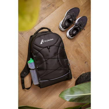 Logotrade promotional gift picture of: Flashline GRS RPET Laptop Backpack