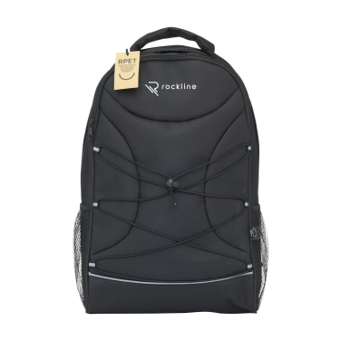 Logo trade advertising product photo of: Flashline GRS RPET Laptop Backpack