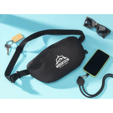 Logotrade promotional merchandise picture of: Huckle Belt Bag GRS RPET waist bag
