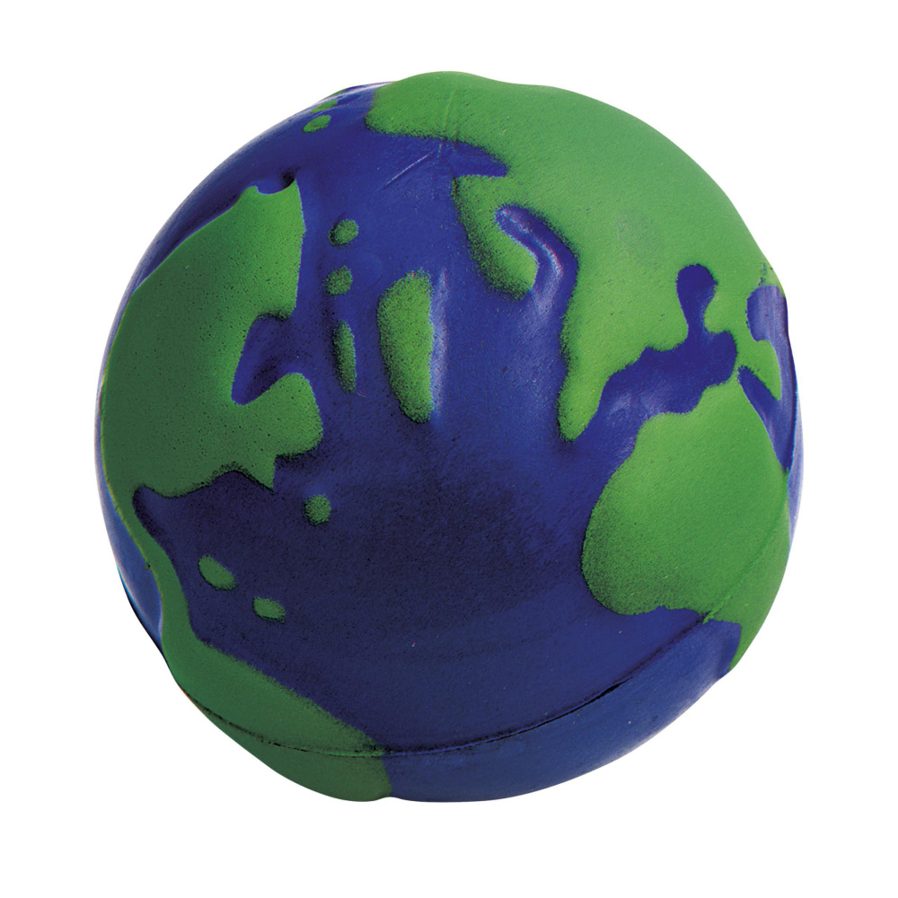 Logotrade promotional product picture of: StressGlobe Ø 6.5cm stressball