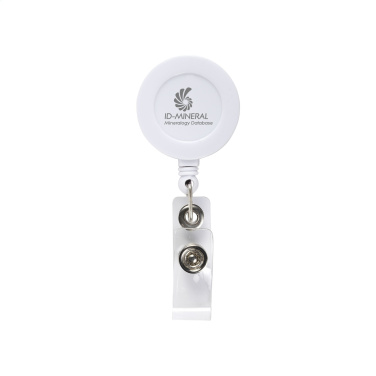 Logo trade business gifts image of: BadgeClip badge holder