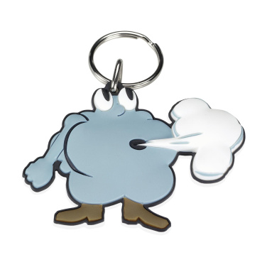 Logo trade promotional gift photo of: CustomMade Keyring