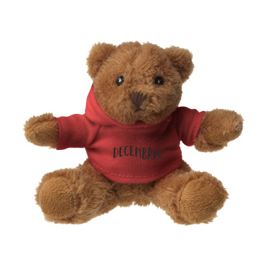Logotrade promotional item image of: HoodedBear bear cuddle toy