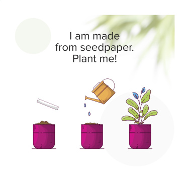 Logotrade business gifts photo of: Seed Paper Festival Wristband