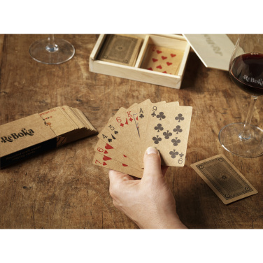Logotrade promotional merchandise image of: Recycled Playing Cards Single deck