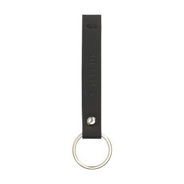 Logo trade promotional merchandise image of: Vegan Pineapple Leather Keyring