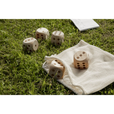 Logo trade promotional item photo of: Outdoor Dice Game