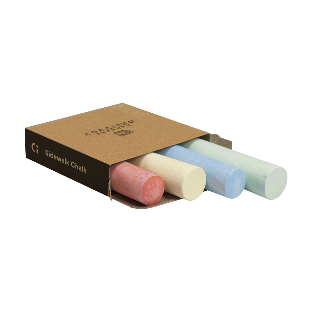 Logo trade promotional merchandise photo of: Sidewalk Chalk