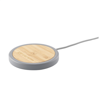 Logotrade promotional product picture of: Lidos Stone ECO 10W Wireless Charger