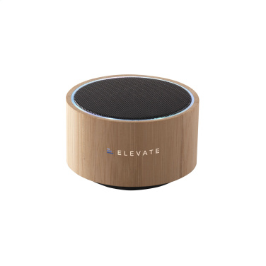 Logo trade promotional giveaways image of: Wave Bamboo Wireless Speaker