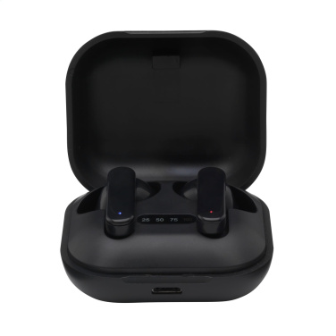 Logo trade promotional gifts image of: Aron TWS Wireless Earbuds in Charging Case