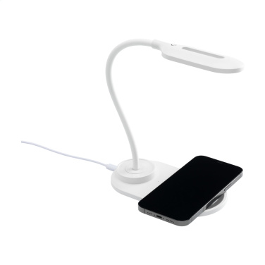 Logotrade promotional merchandise photo of: Carga 10W Desklight Wireless Charger
