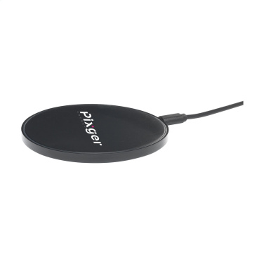 Logo trade promotional items image of: Coil RCS Recycled Wireless Charger