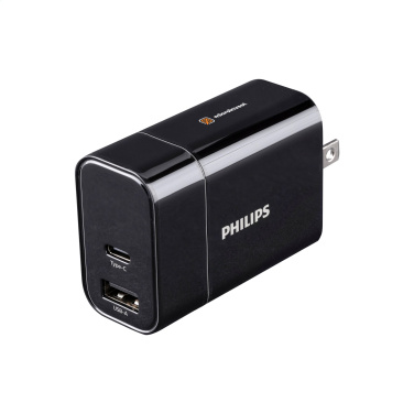 Logotrade promotional gift image of: Philips Travel Charger