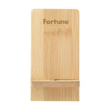 Logotrade promotional giveaway picture of: Miyo Bamboo Phone Stand