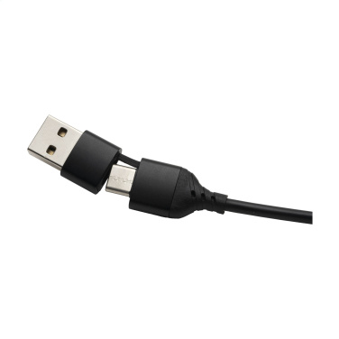 Logo trade promotional products picture of: Tecco GRS Recycled Alu USB Hub