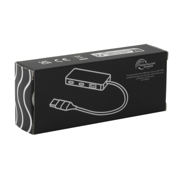 Logotrade promotional giveaways photo of: Tecco GRS Recycled Alu USB Hub