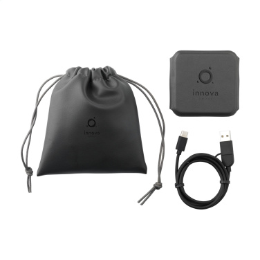 Logo trade promotional products image of: TriCharge RCS  Recycled PU Wireless Charger