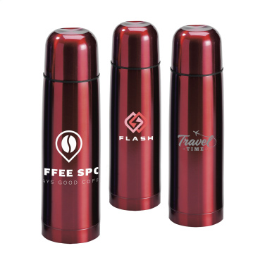 Logo trade promotional item photo of: ThermoColour 500 ml thermo bottle