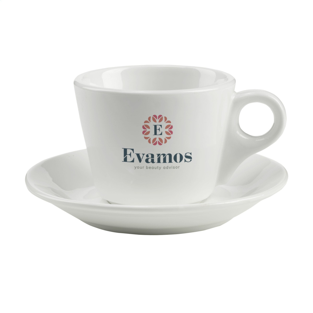 Logo trade promotional items picture of: DaVinci 205 ml cup and saucer