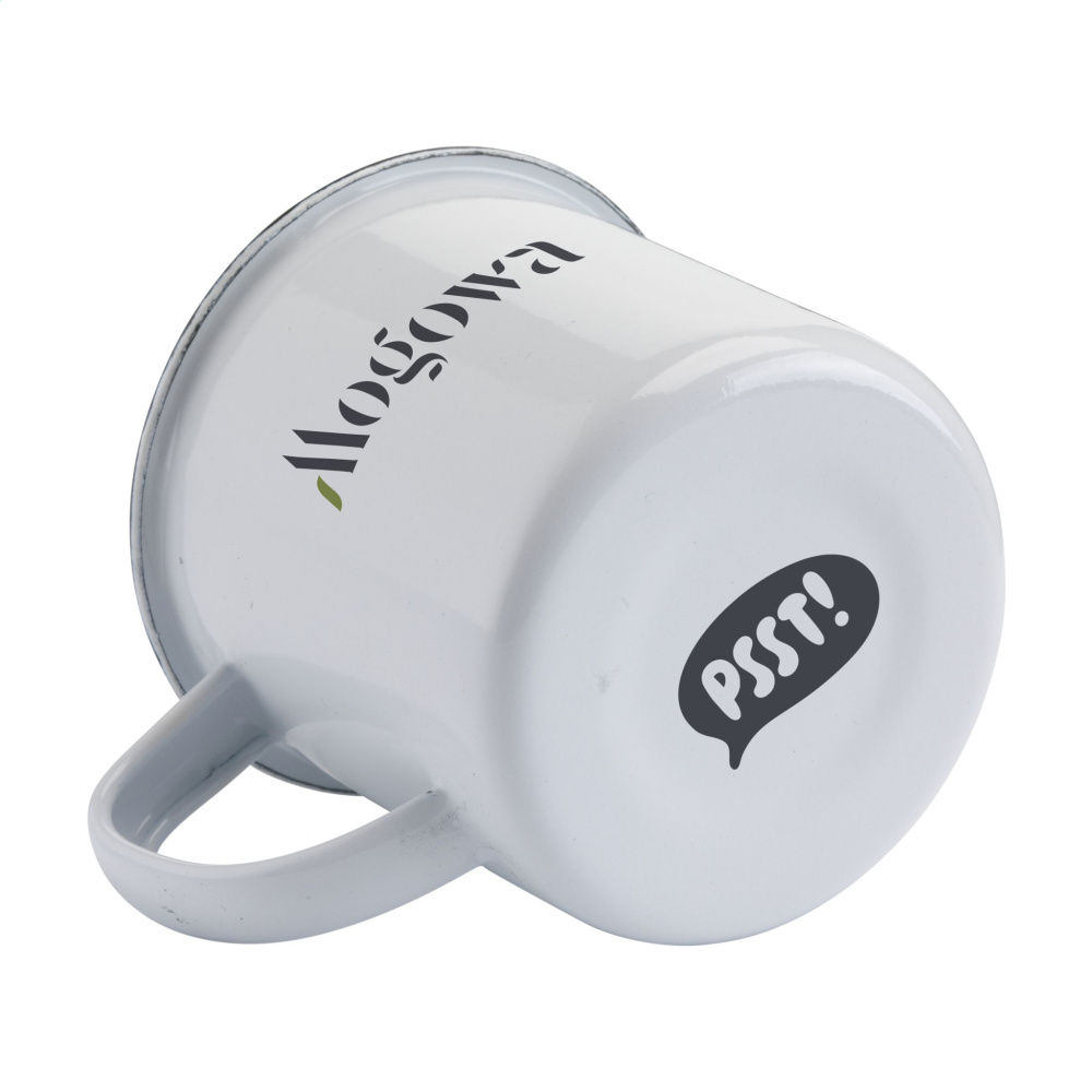 Logotrade promotional merchandise image of: Retro Enamel Mug 350 ml
