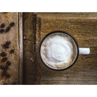 Logo trade promotional items picture of: Retro Enamel Mug 350 ml