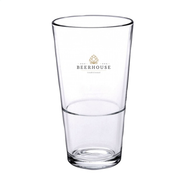 Logotrade promotional merchandise image of: Beer Glass Stackable 340 ml
