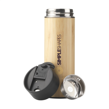 Logotrade promotional products photo of: Sakura 360 ml bamboo thermo bottle/thermo cup
