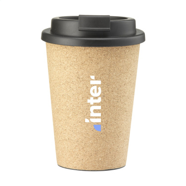 Logo trade promotional merchandise image of: Attea Cork 350 ml coffee cup