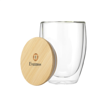 Logo trade promotional merchandise image of: Alba 350 ml double-walled glass
