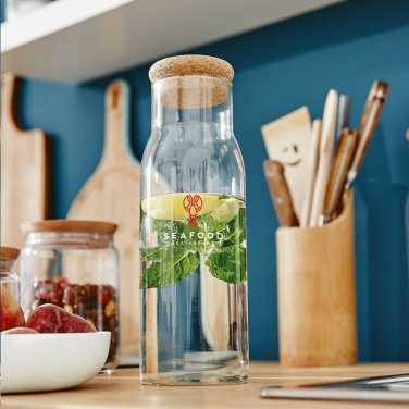 Logotrade promotional products photo of: Algarve Carafe 1 L with a cork cap