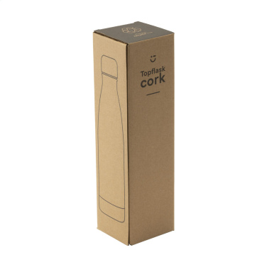 Logo trade promotional giveaways picture of: Topflask Cork 470 ml drinking bottle